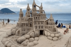 Pismo Sand Castles Purely The Scale Of Many These Castles Are Huge If You Enjoy Sculptures Then Pismo Beach Is A Great Place To See Them Built