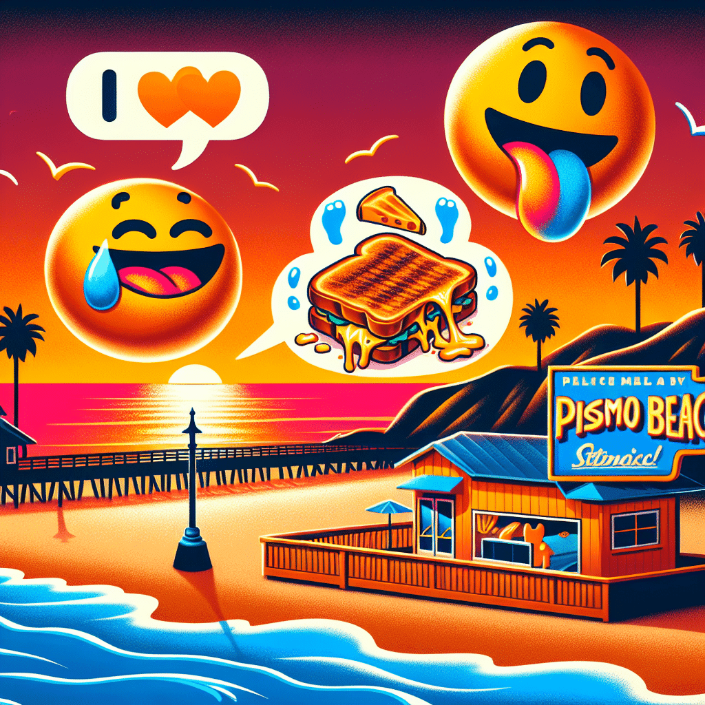 emojis grilled cheese pismo beach reviews